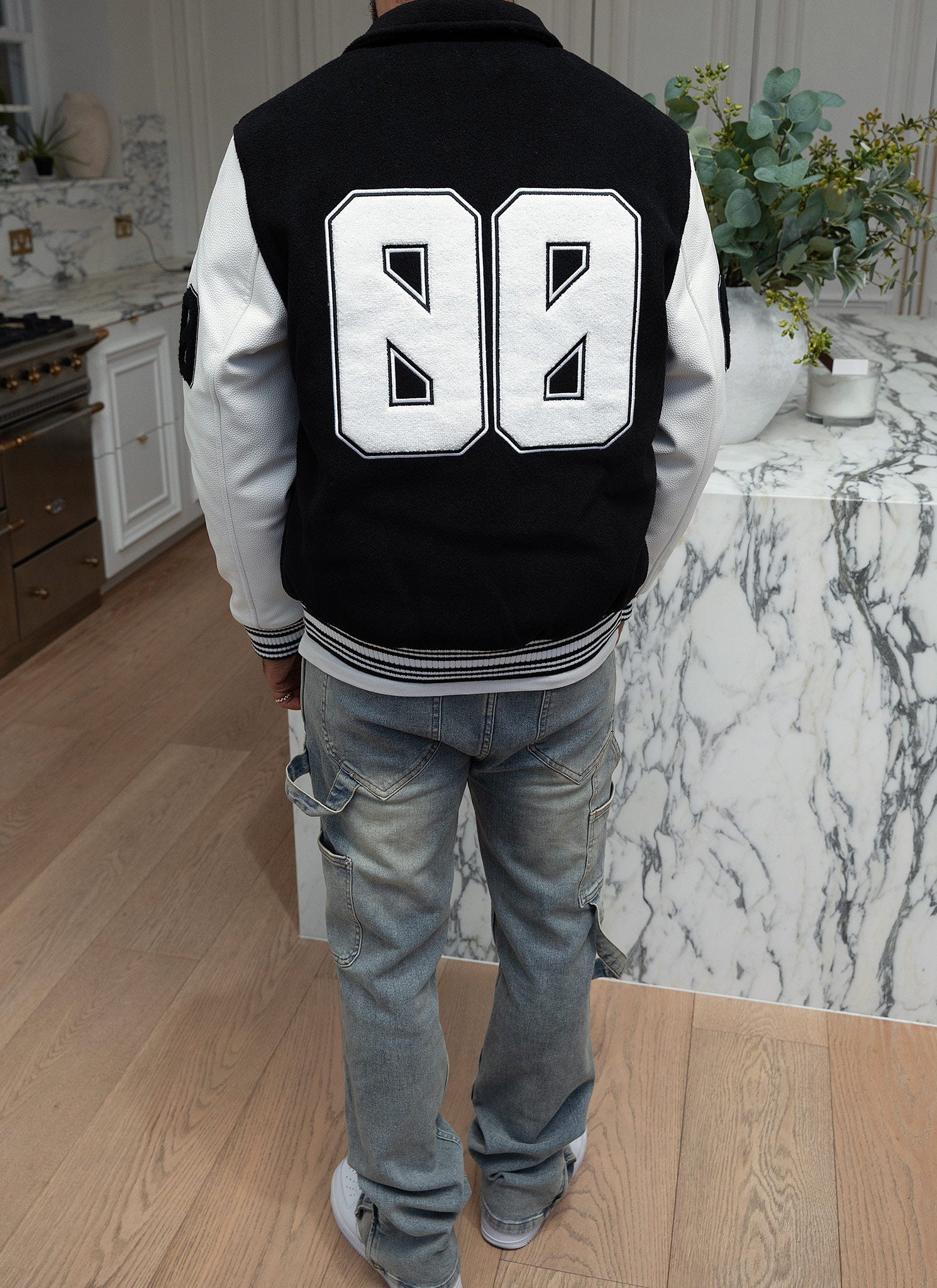 All Star Varsity Jacket - Black - Image 10