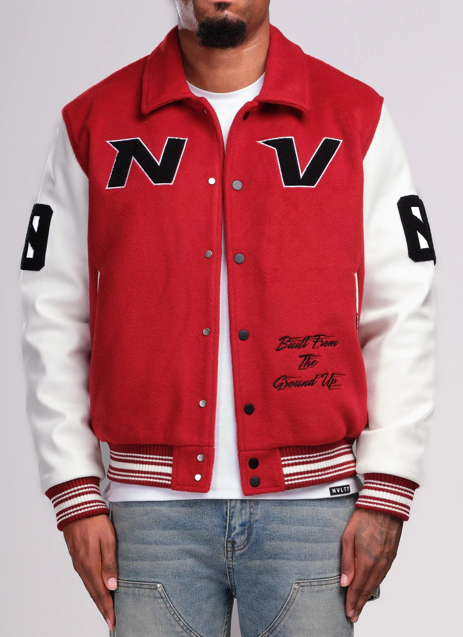 All Star Varsity Jacket - Red