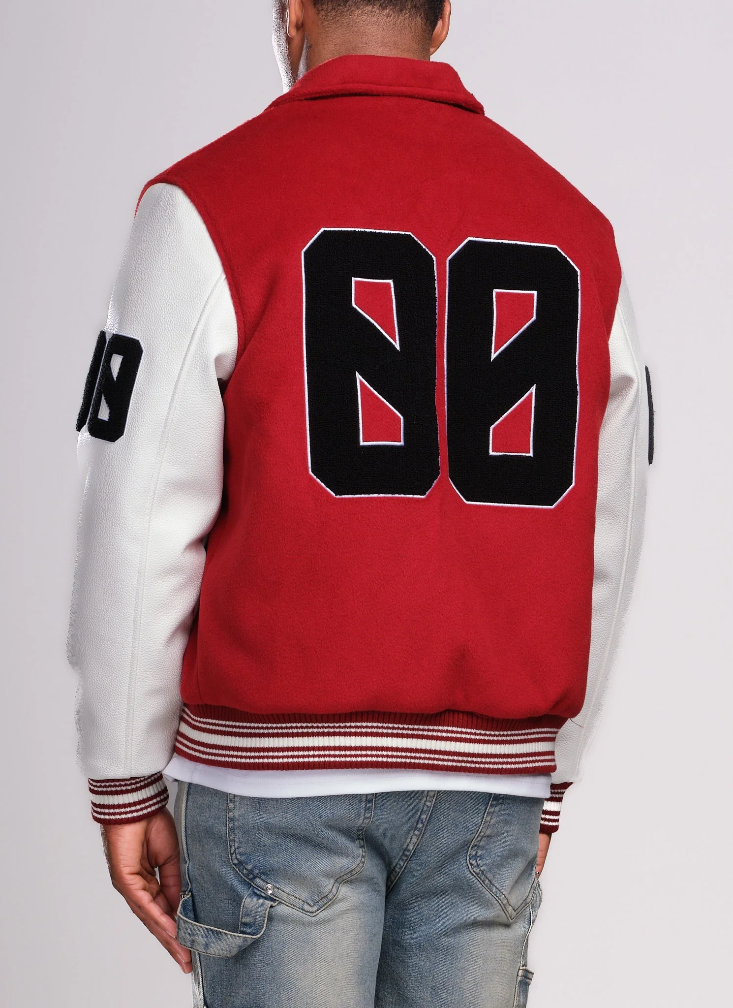 All Star Varsity Jacket - Red - Image 3