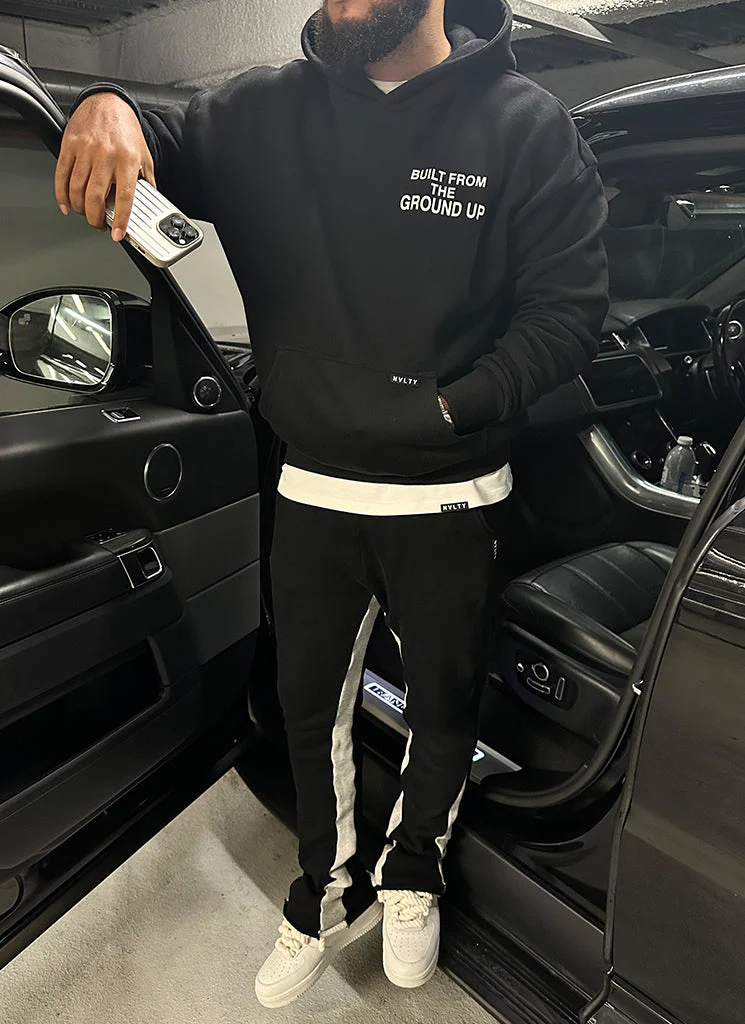 Built From The Ground Up Hoodie - Black - Image 5