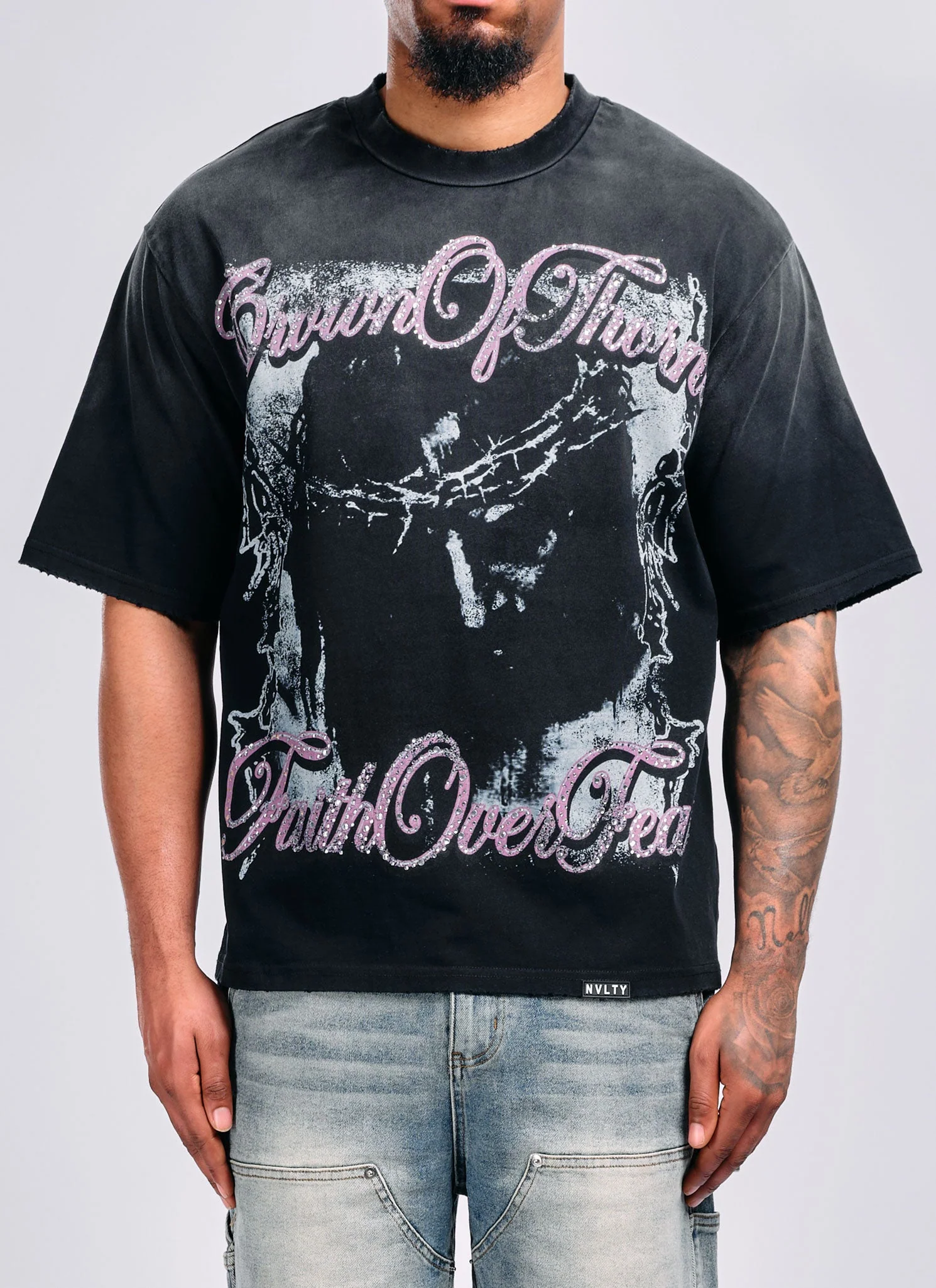 Crown Of Thorns T-Shirt - Black