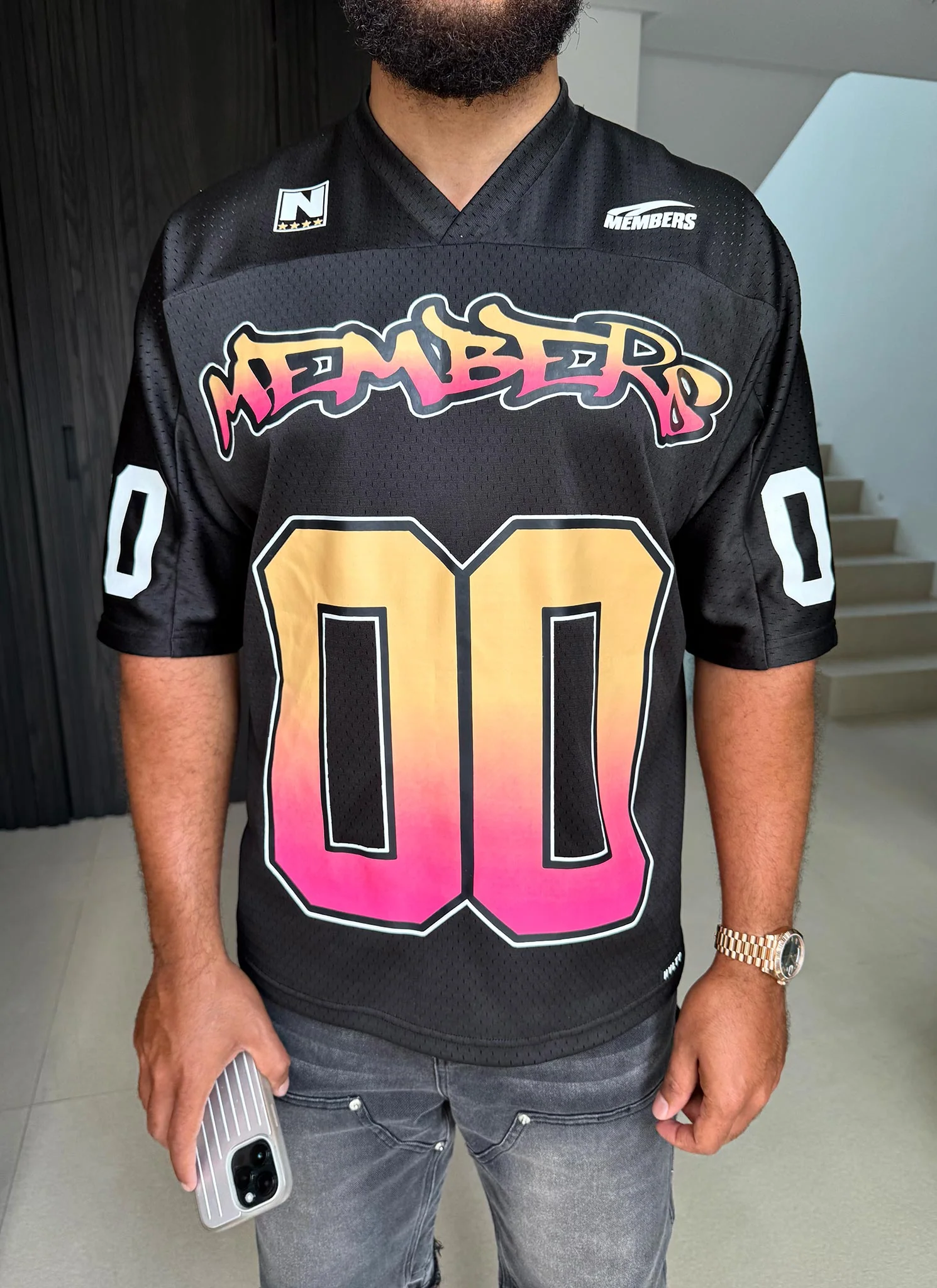 Graffiti Members Jersey - Black - Image 10