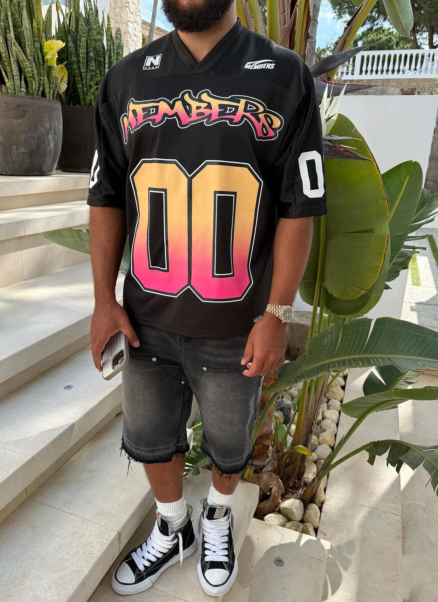 Graffiti Members Jersey - Black - Image 11
