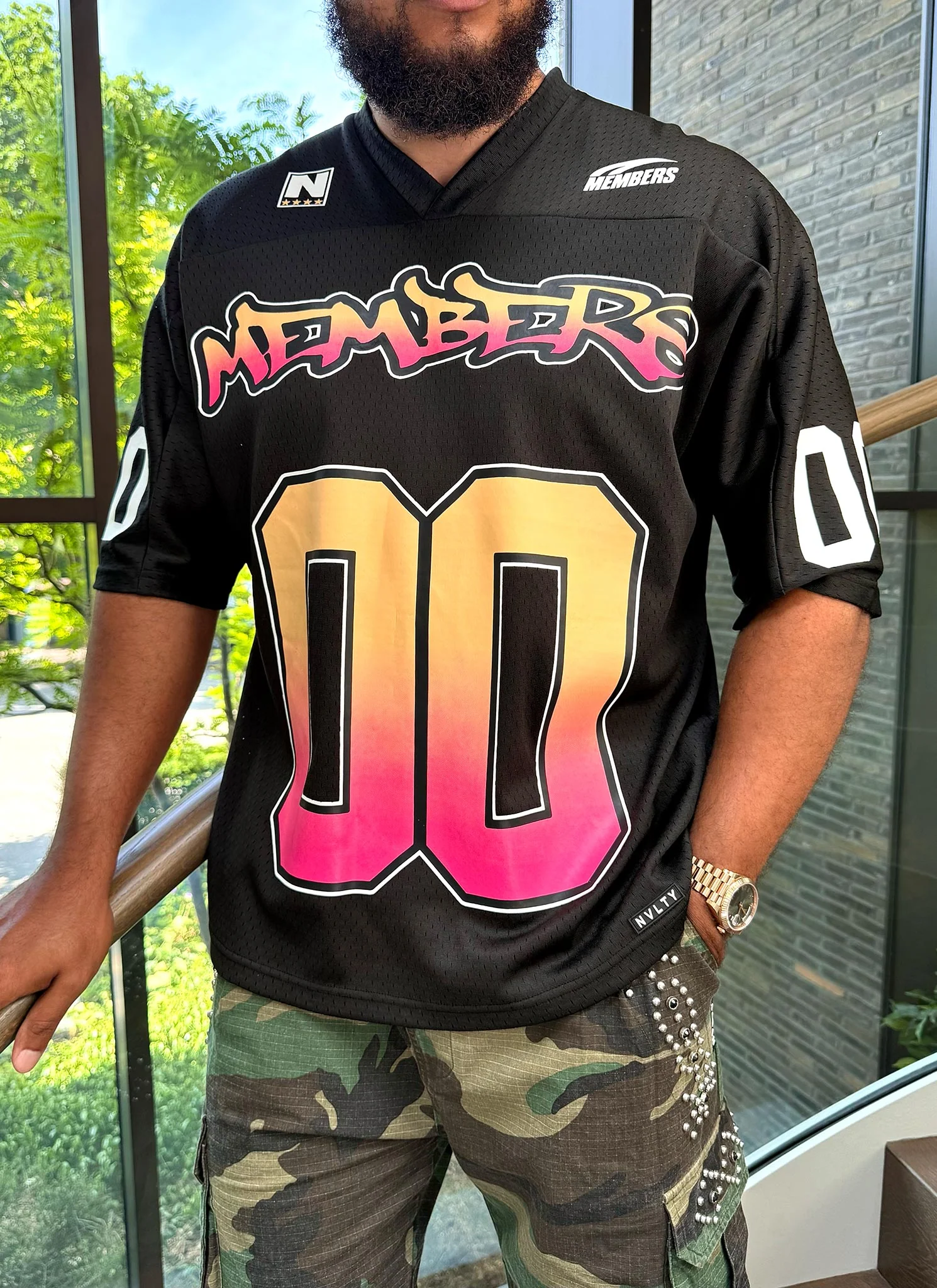 Graffiti Members Jersey - Black - Image 3