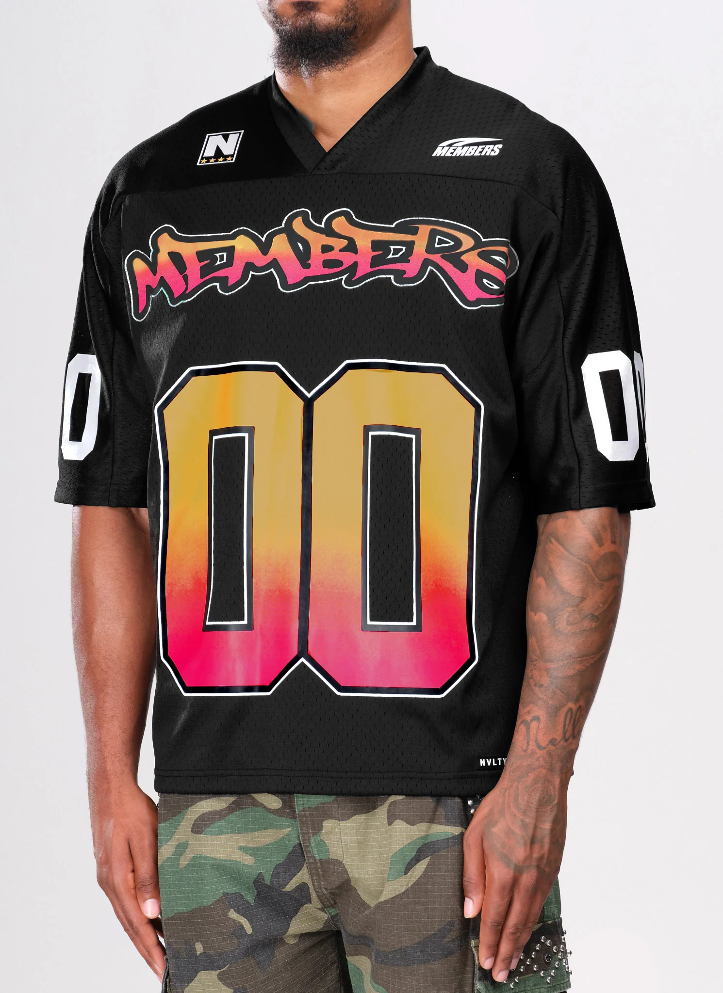 Graffiti Members Jersey - Black - Image 4