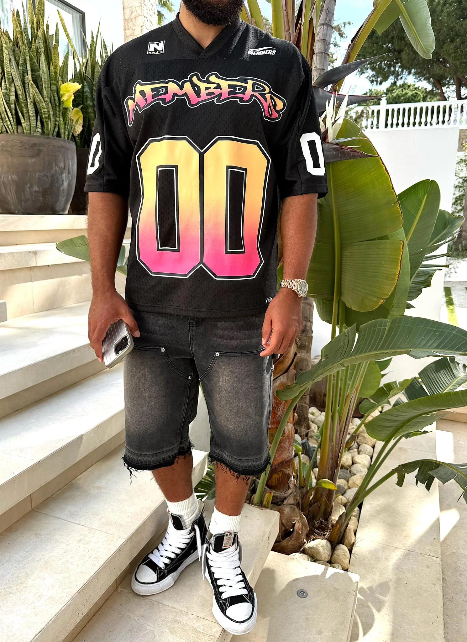 Graffiti Members Jersey - Black - Image 6