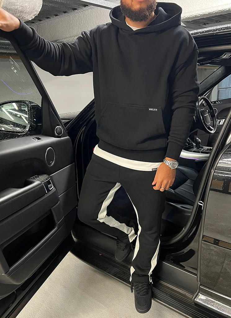 Heavyweight Essential Hoodie - Black - Image 8