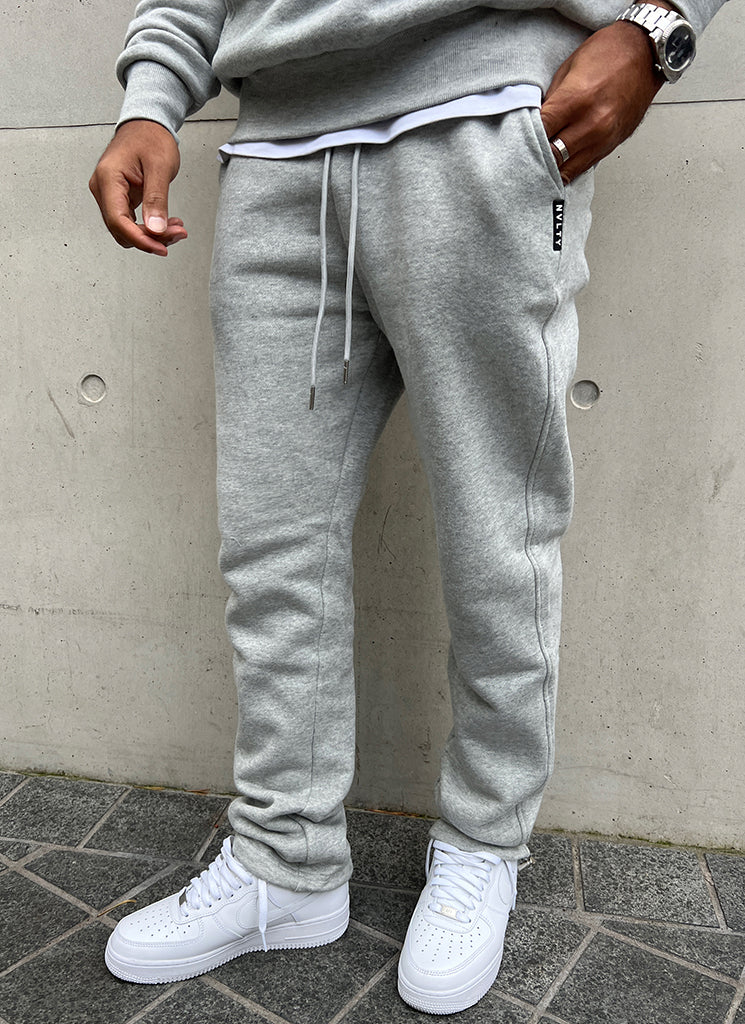 Heavyweight Essential Joggers - Grey - Image 11