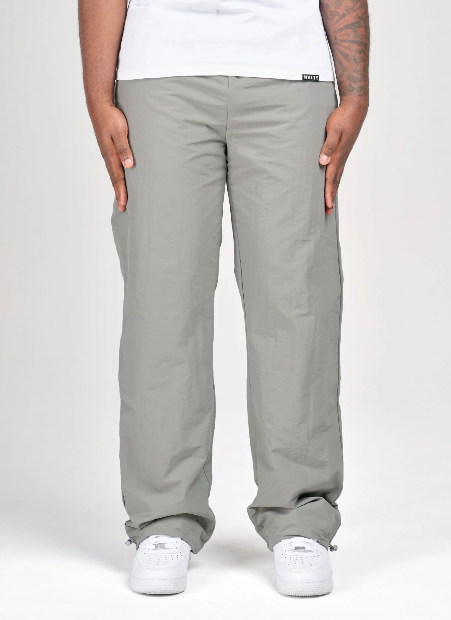 Heavyweight Shell Track Pants - Grey