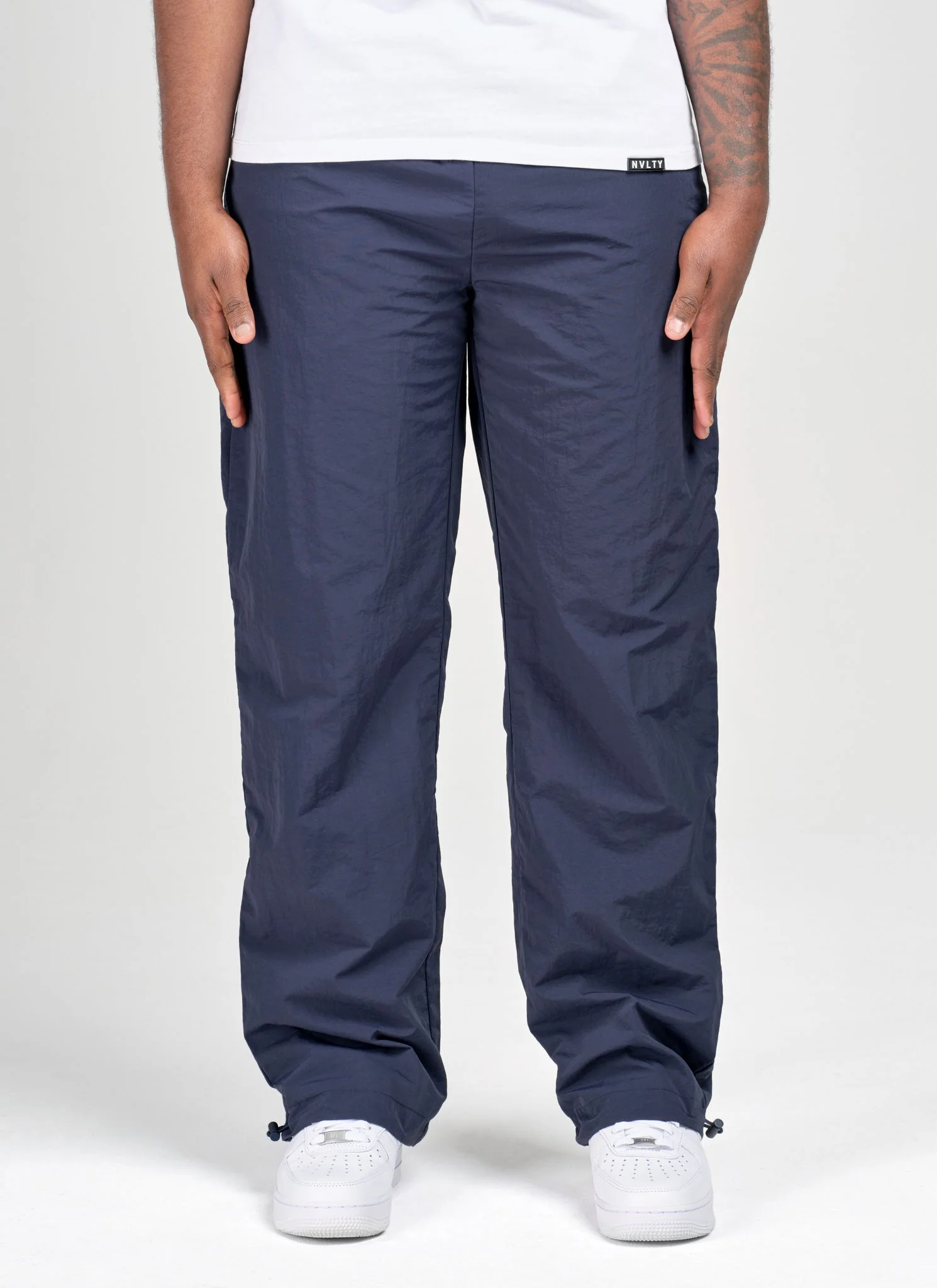 Heavyweight Shell Track Pants - Navy