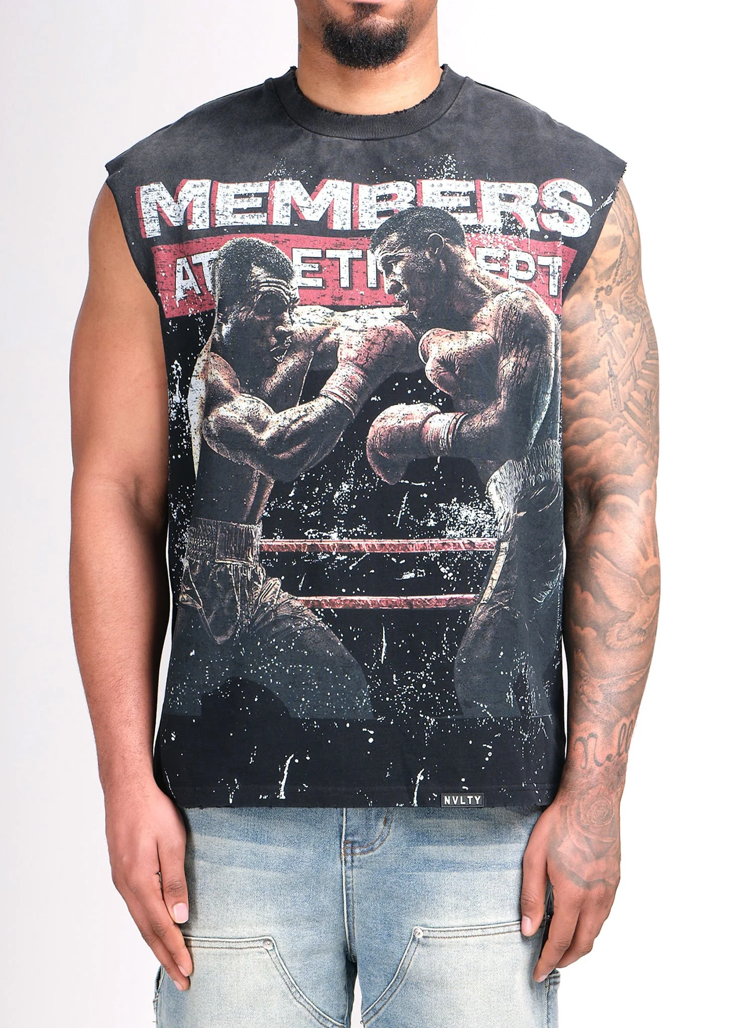 Members Athletic Dept T-Shirt - Black