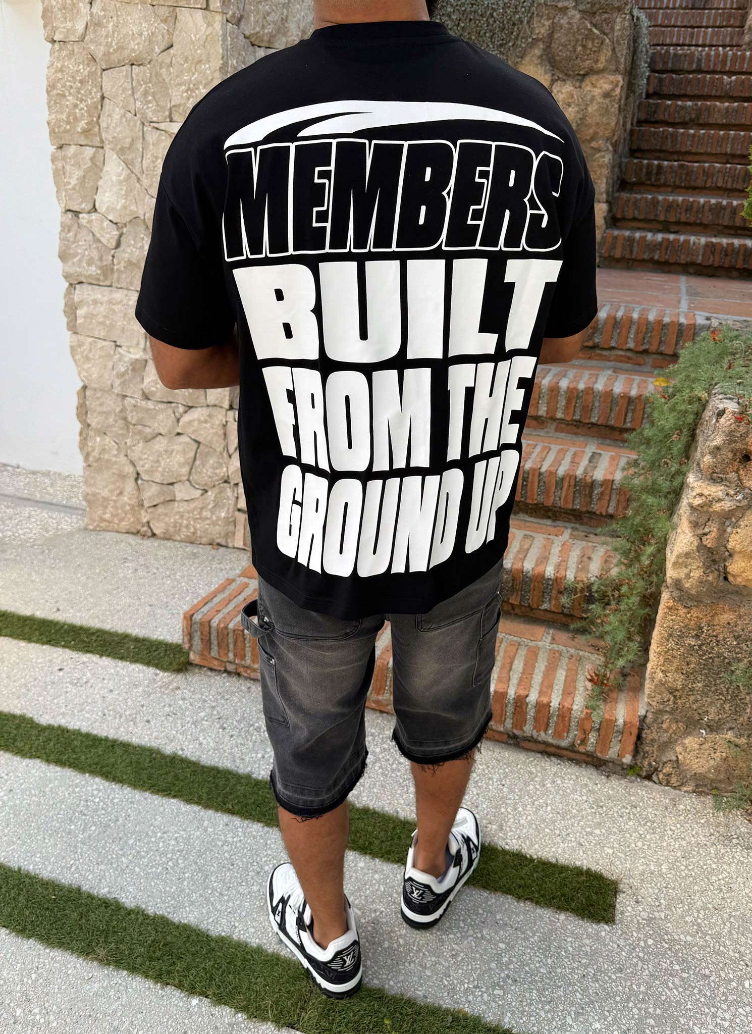 Members Eagle T-Shirt - Black - Image 8