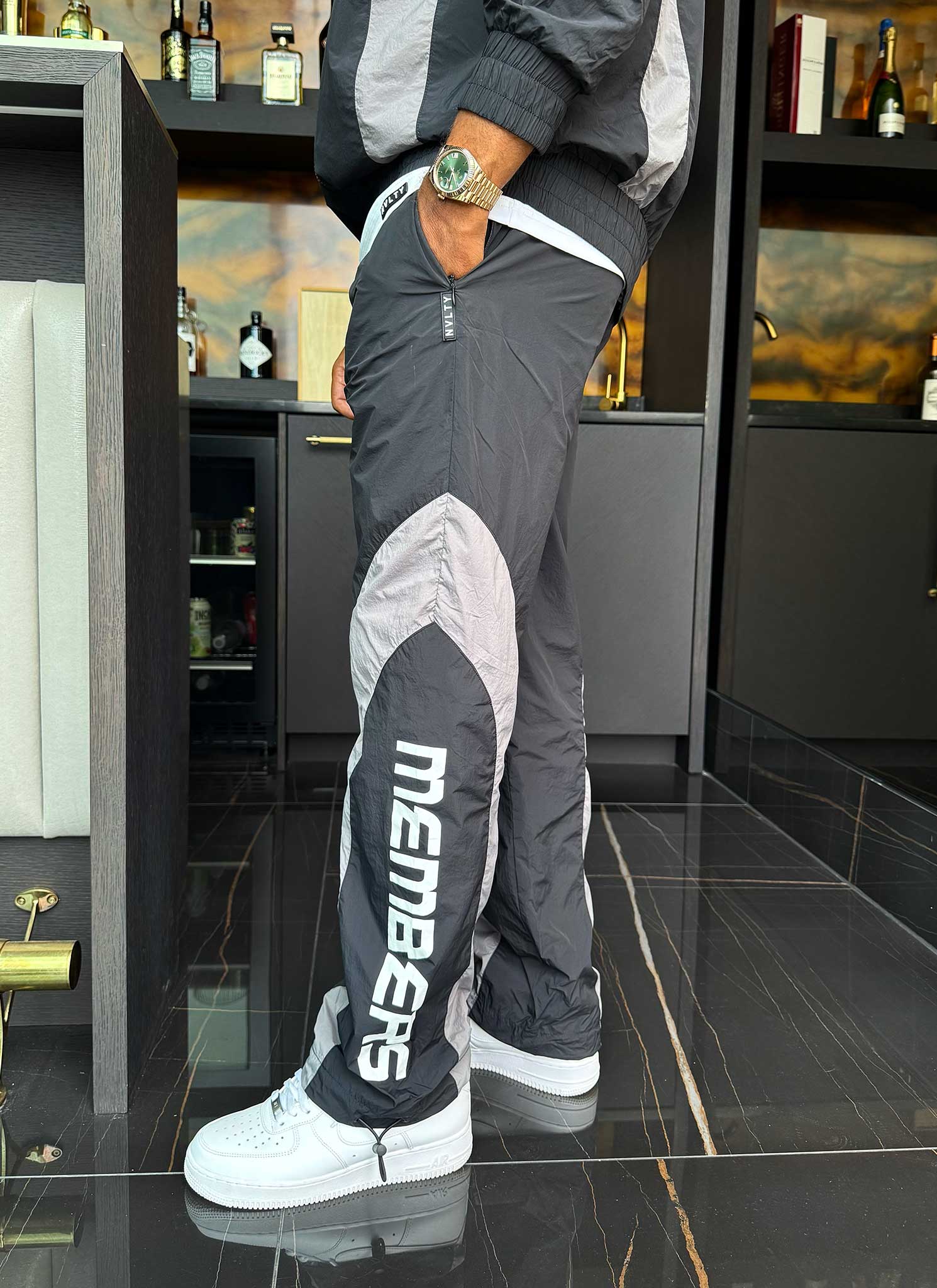 Members Track Pants - Black - Image 11