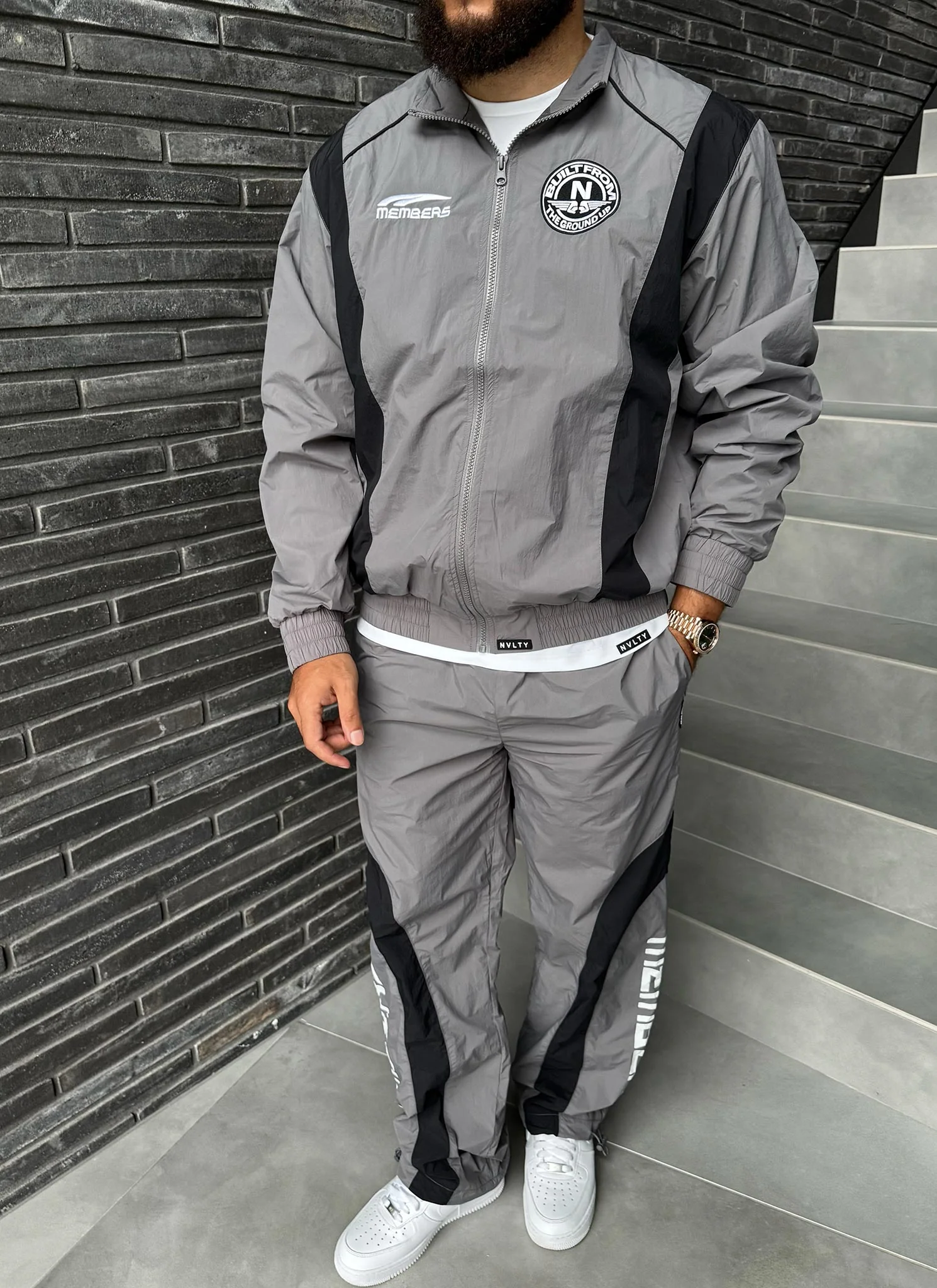 Members Track Pants - Grey - Image 12