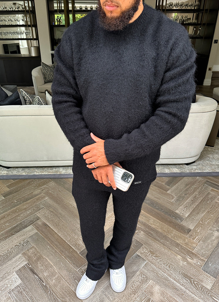 Mohair Sweater - Black - Image 10