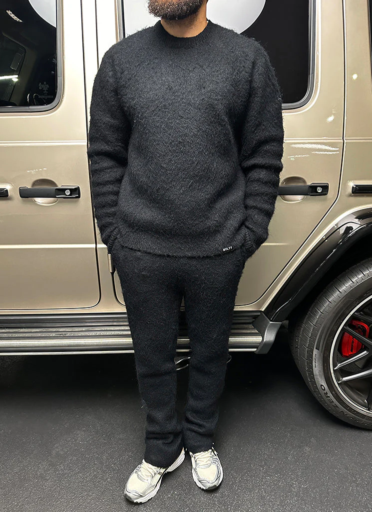 Mohair Sweater - Black - Image 11