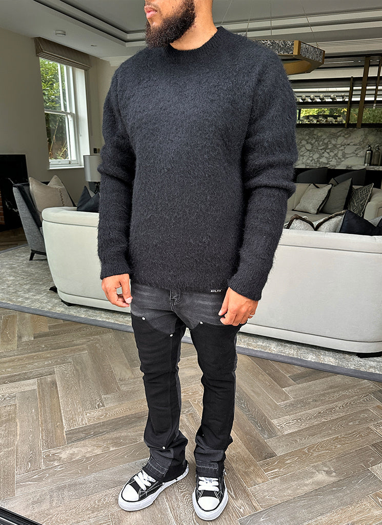 Mohair Sweater - Black - Image 14