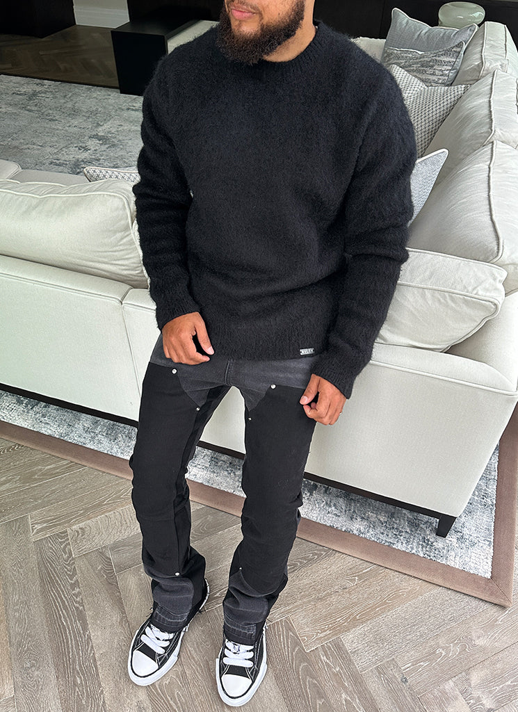 Mohair Sweater - Black - Image 15