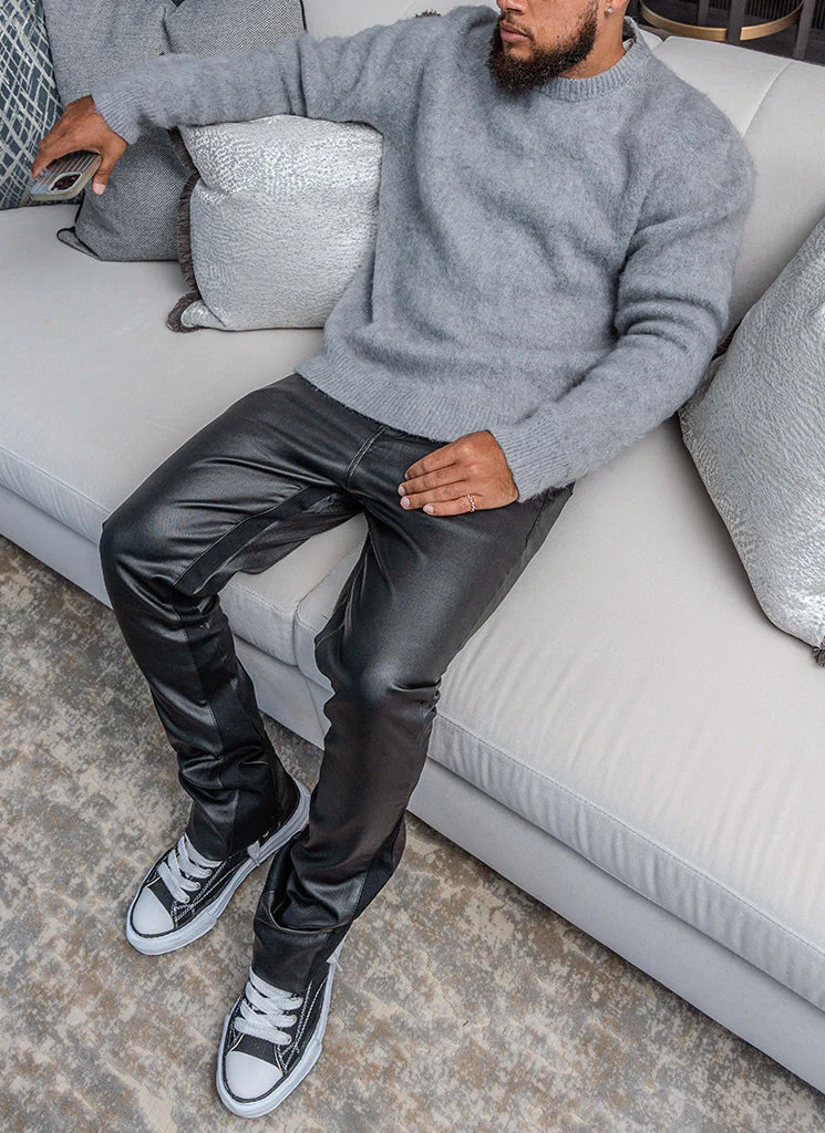 Mohair Sweater - Grey - Image 10