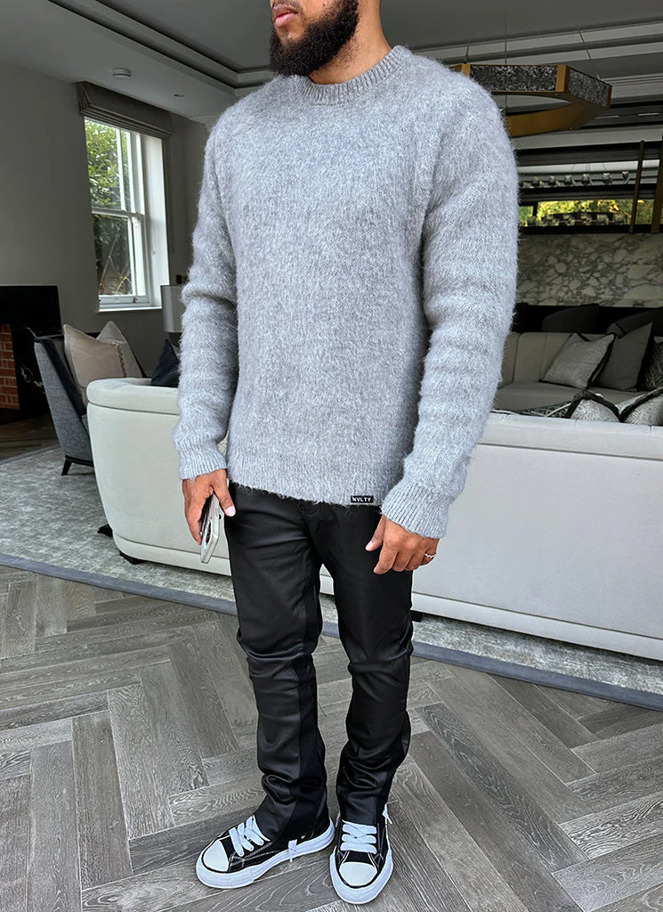 Mohair Sweater - Grey - Image 12