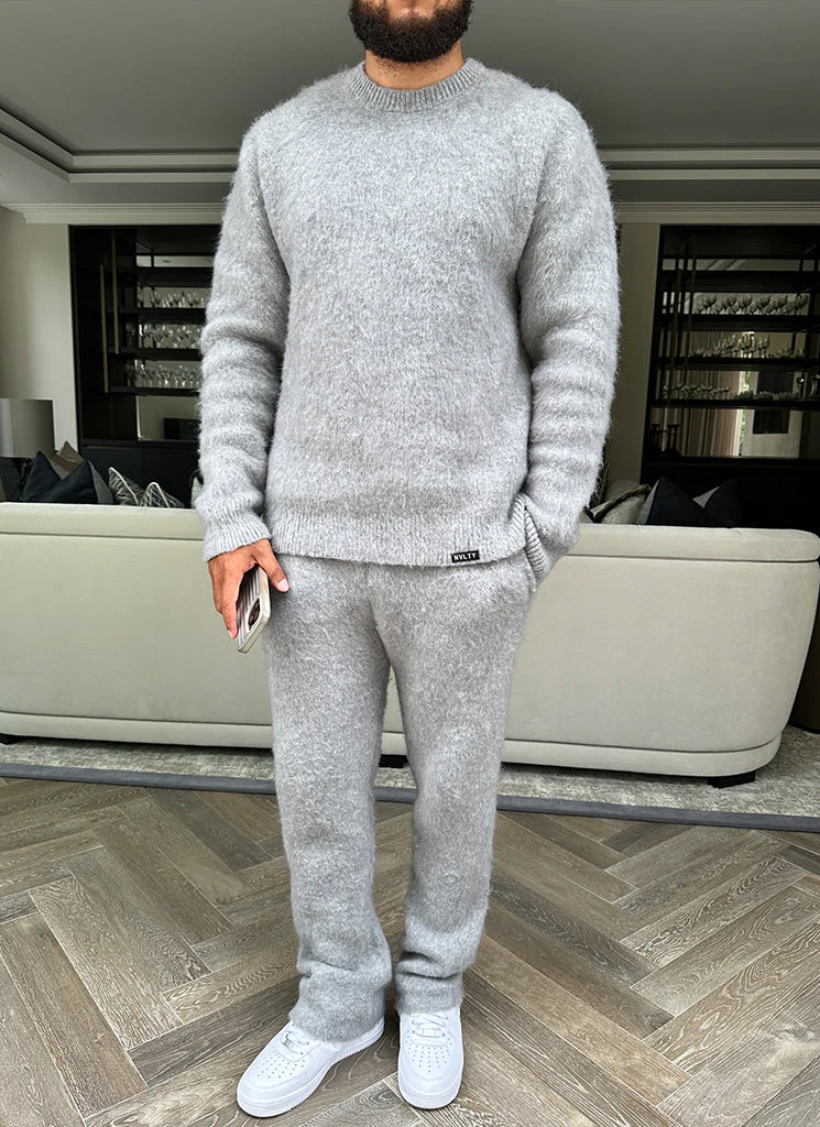 Mohair Sweater - Grey - Image 13