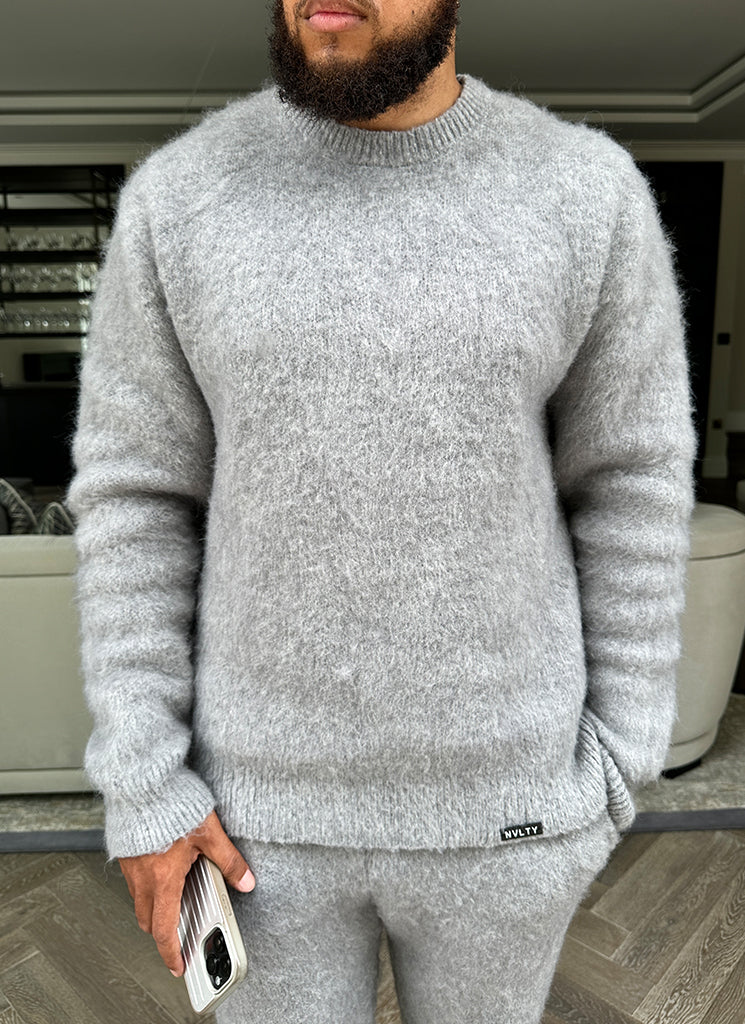 Mohair Sweater - Grey - Image 15