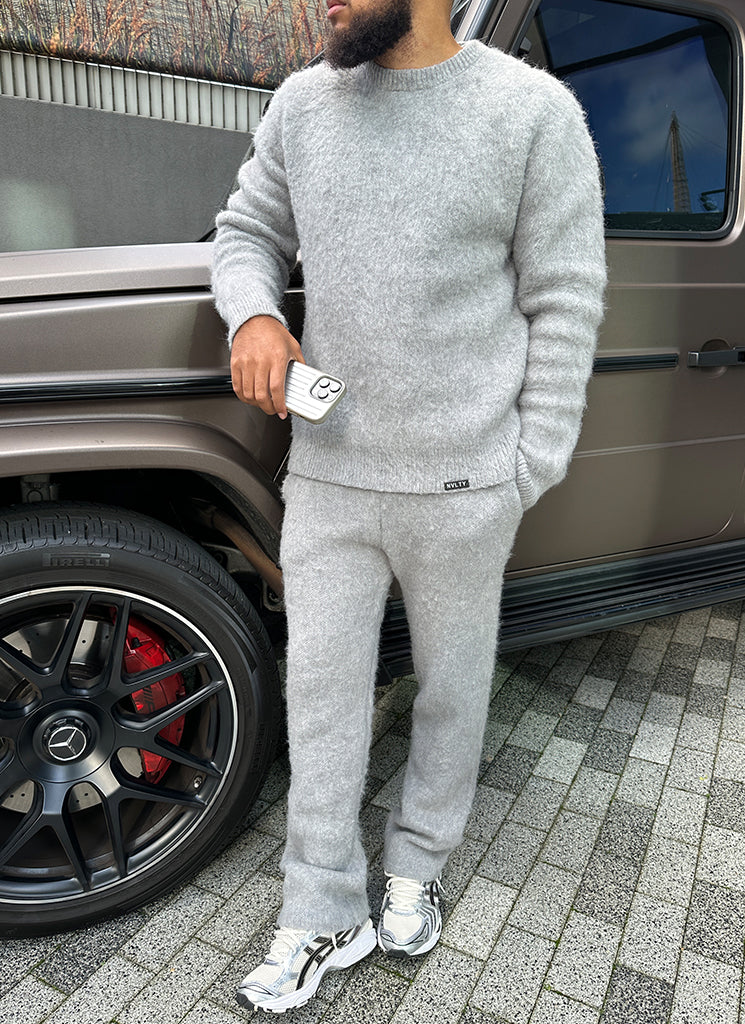 Mohair Sweater - Grey - Image 9