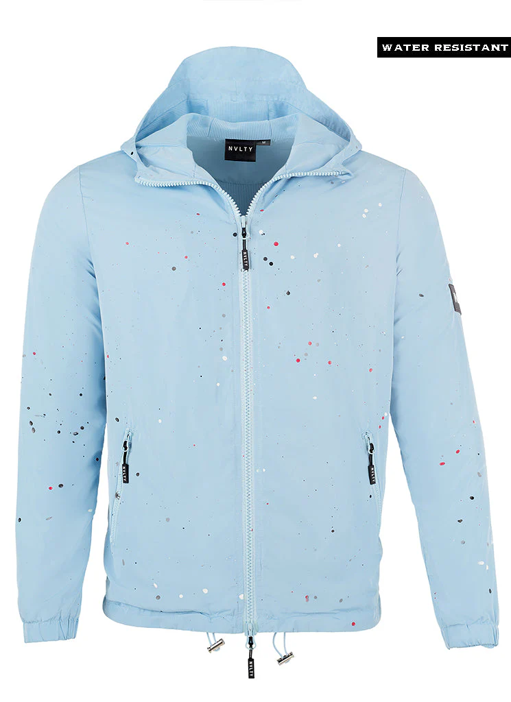 Paint Windbreaker - Baby Blue - Image 2