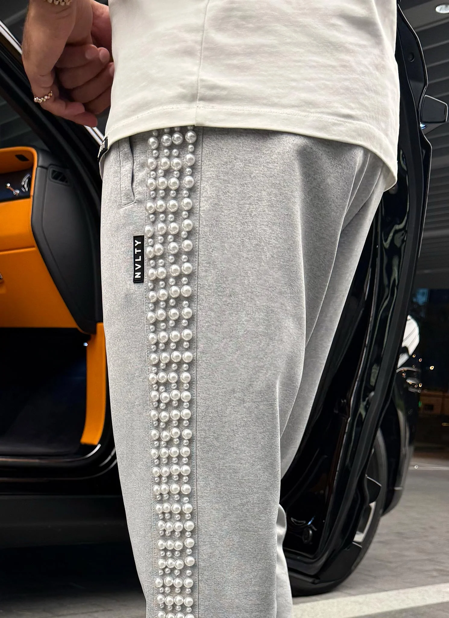 Pearl Joggers - Grey - Image 10