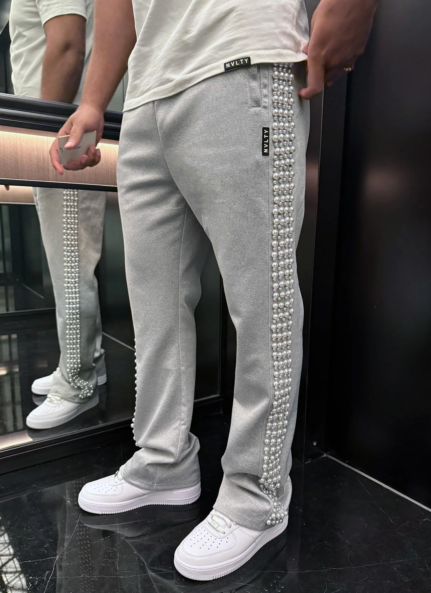 Pearl Joggers - Grey - Image 11