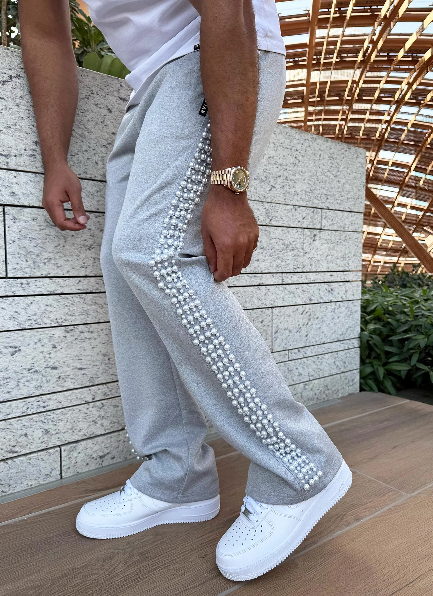 Pearl Joggers - Grey - Image 13