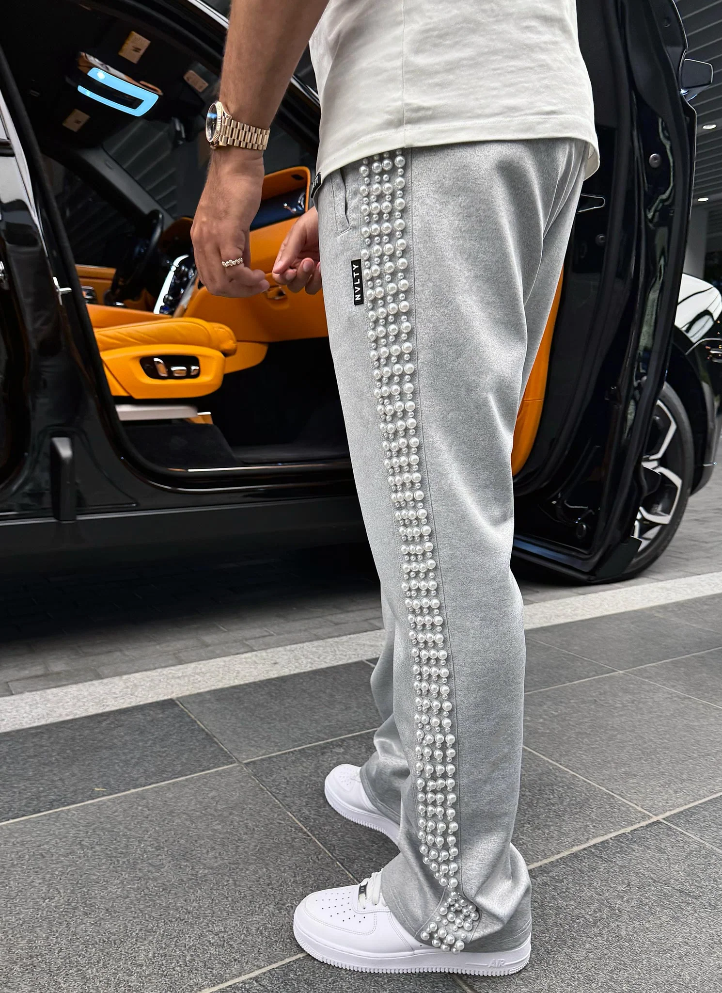Pearl Joggers - Grey - Image 6
