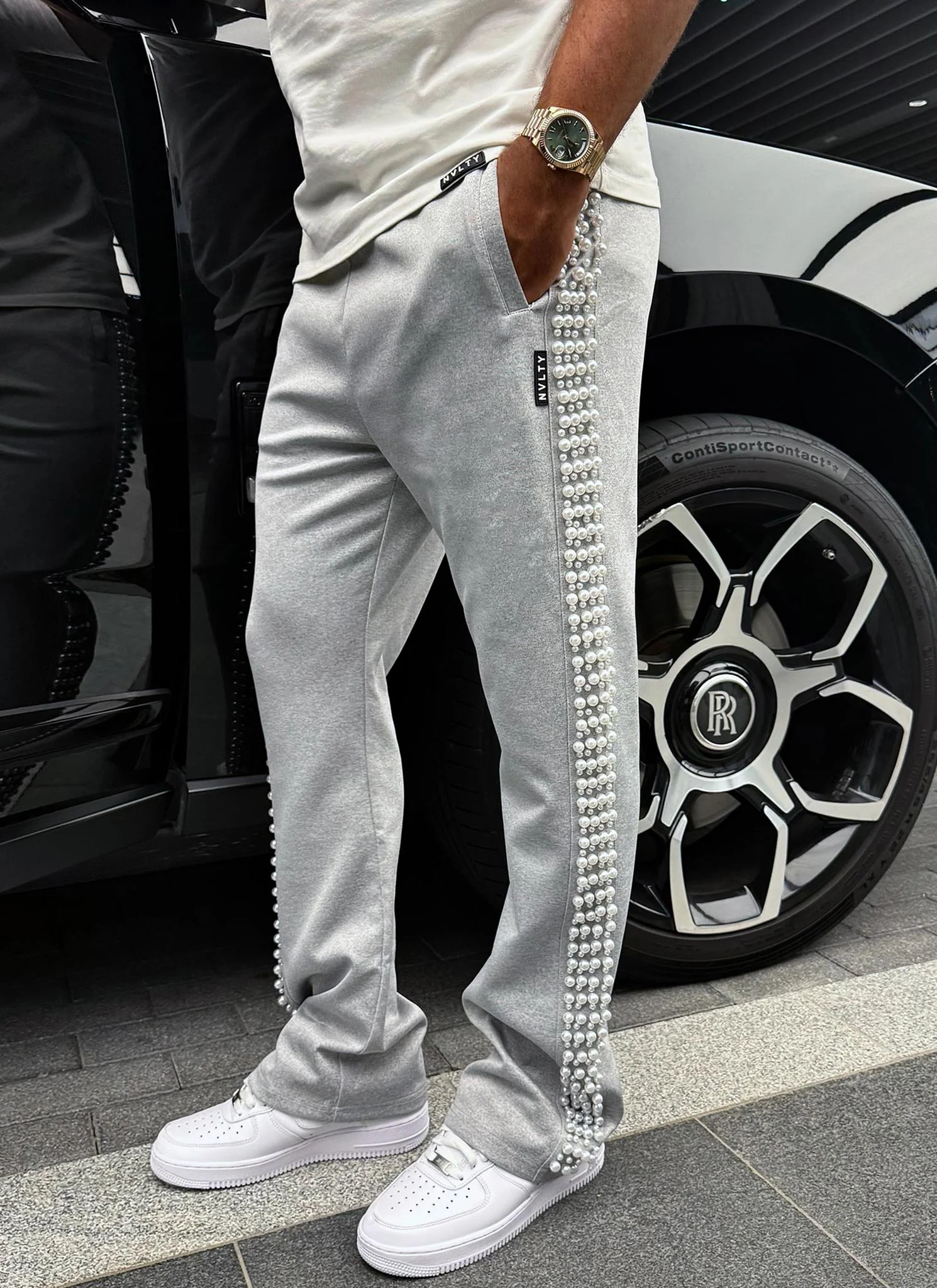 Pearl Joggers - Grey - Image 8
