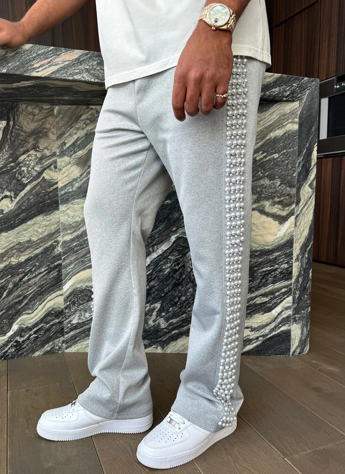 Pearl Joggers - Grey - Image 9