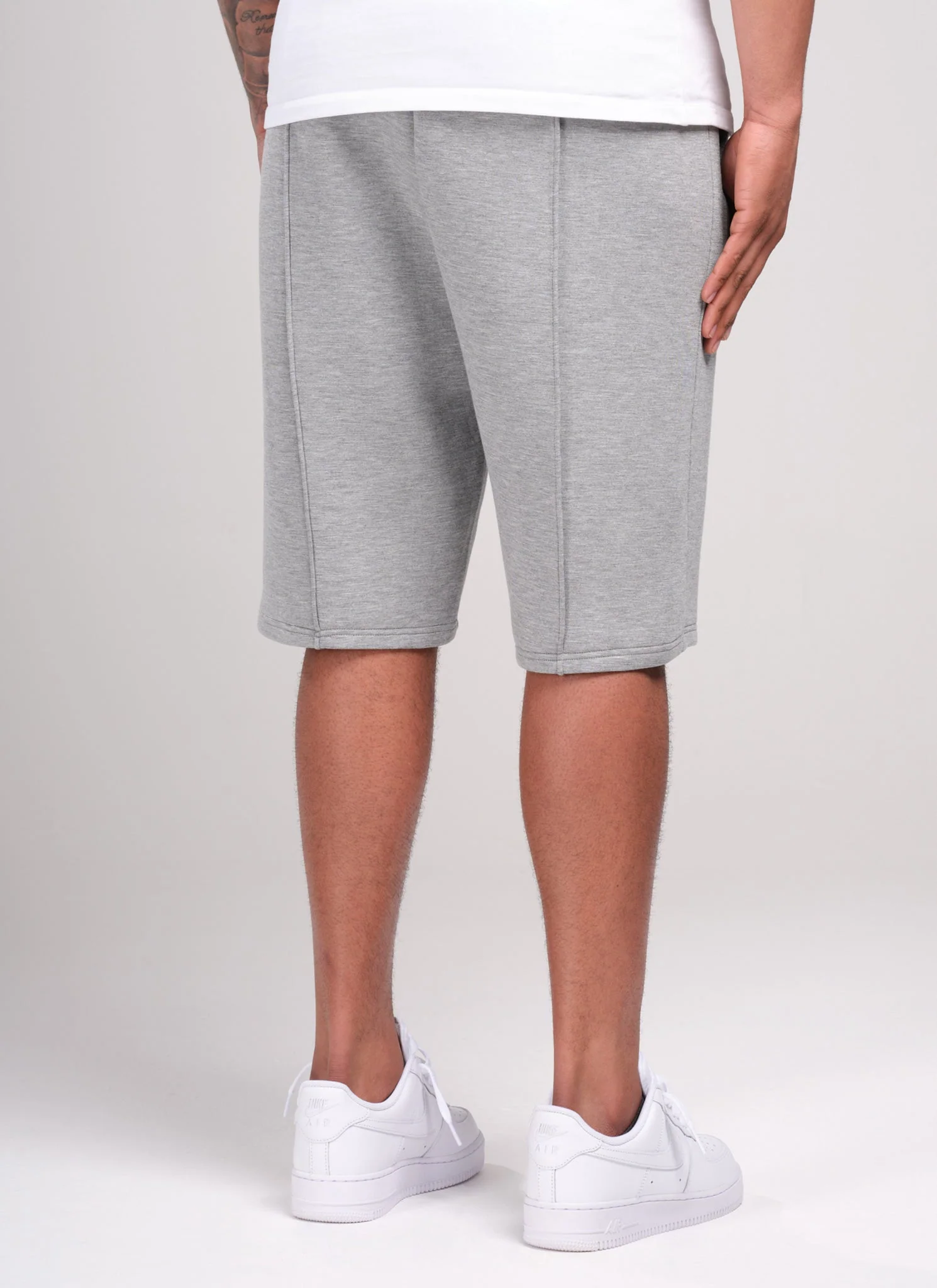 Scuba Structured Shorts - Grey - Image 4