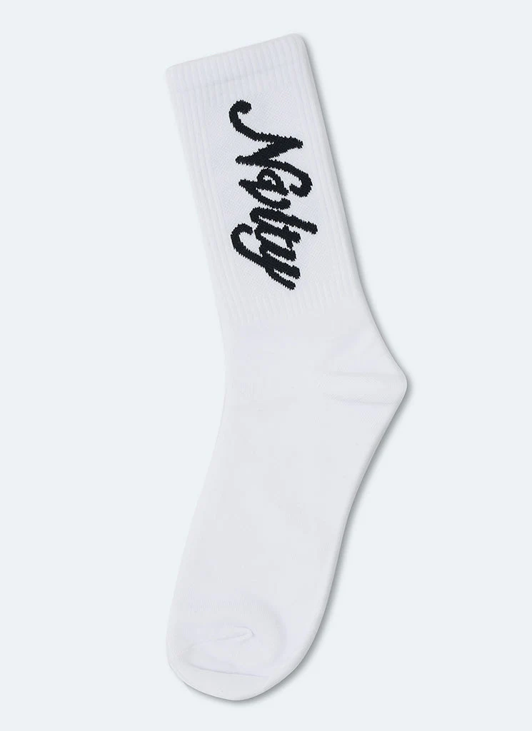 Signature Socks - White - Image 2