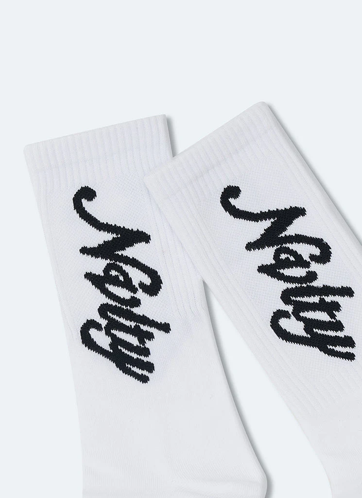 Signature Socks - White - Image 3