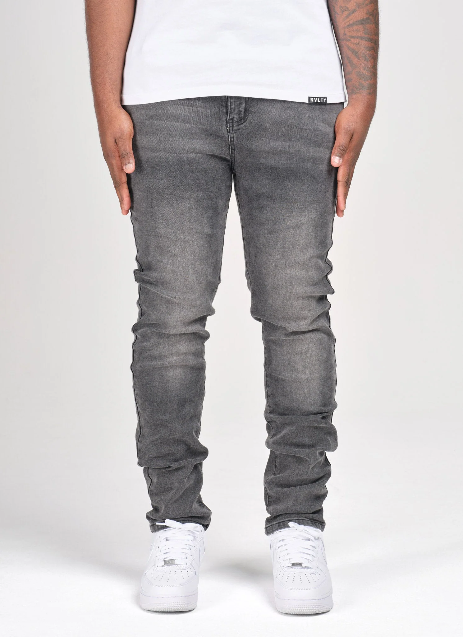 Slim Fit Jeans - Grey