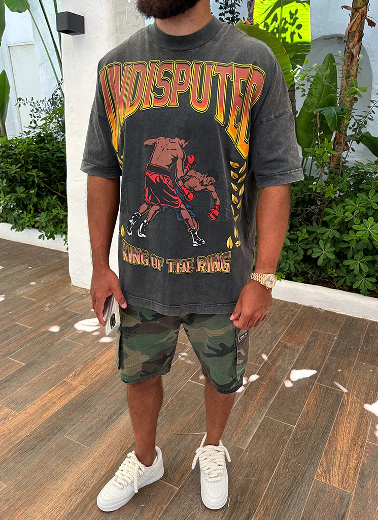 Undisputed T-Shirt - Washed Black - Image 10