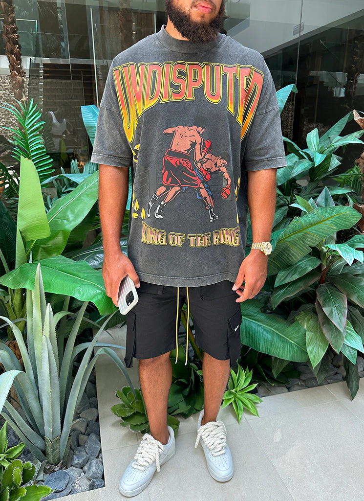 Undisputed T-Shirt - Washed Black - Image 7