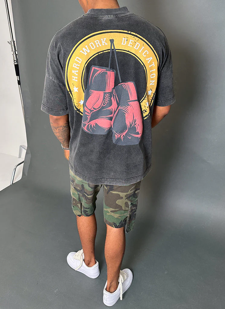 Undisputed T-Shirt - Washed Black - Image 5