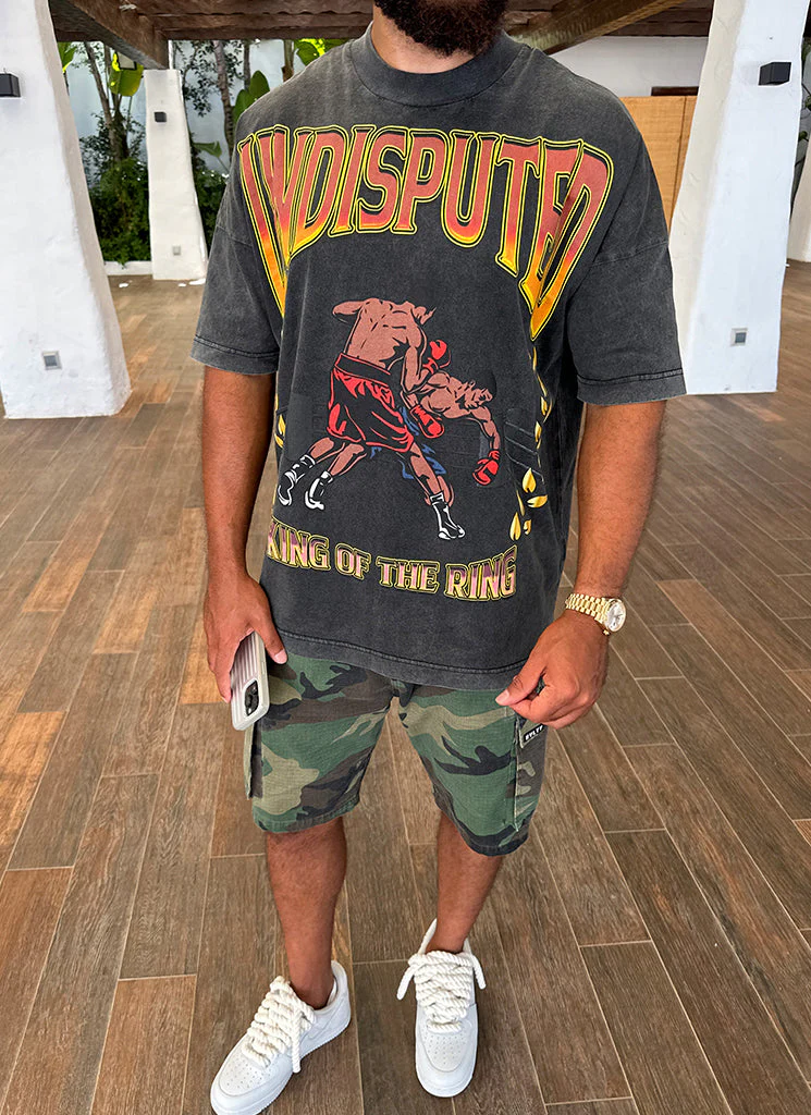 Undisputed T-Shirt - Washed Black - Image 8