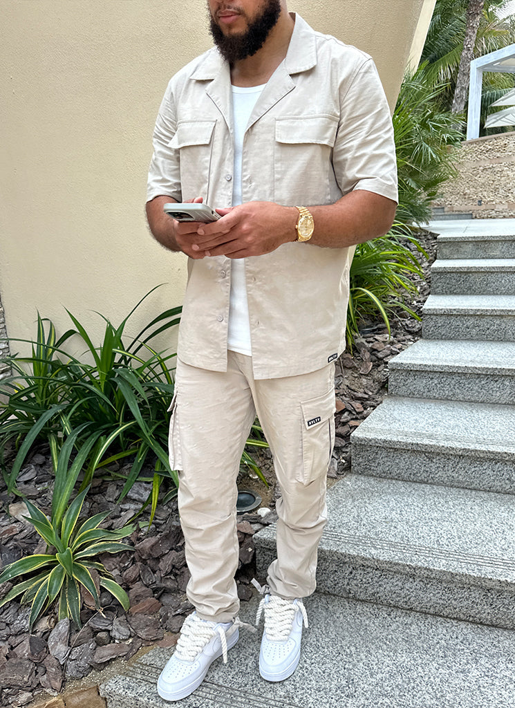 Vintage Cargo Shirt - Stone - Image 16