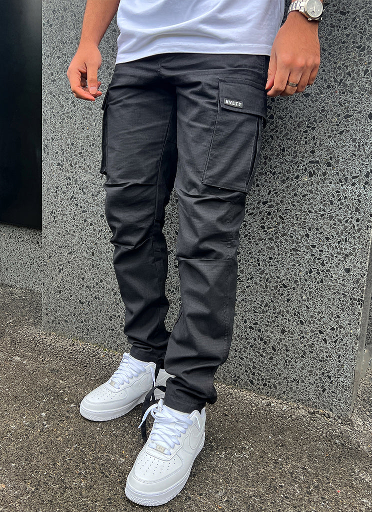 Vintage Cargos - Black - Image 3