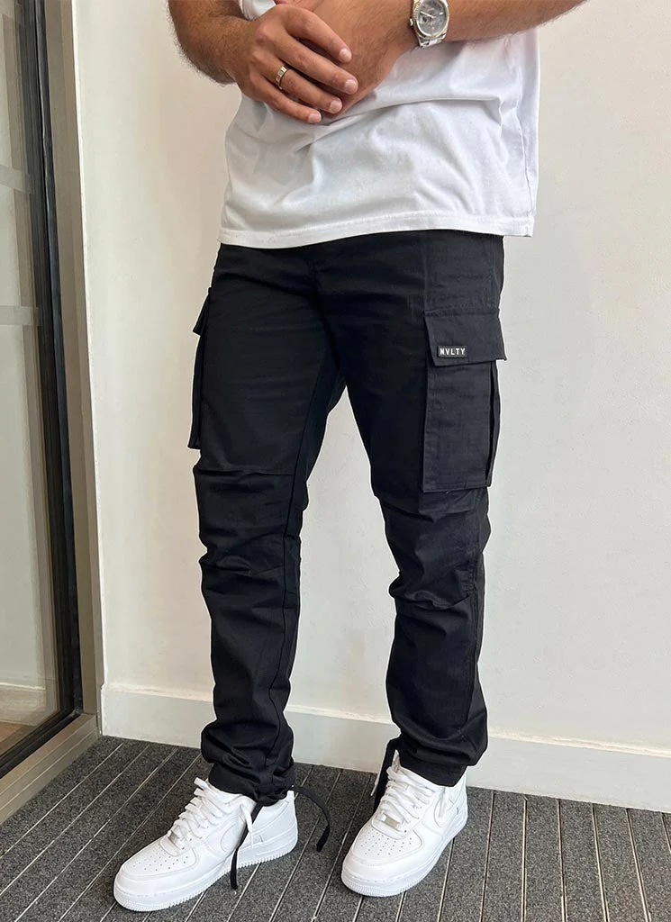 Vintage Cargos - Black - Image 8