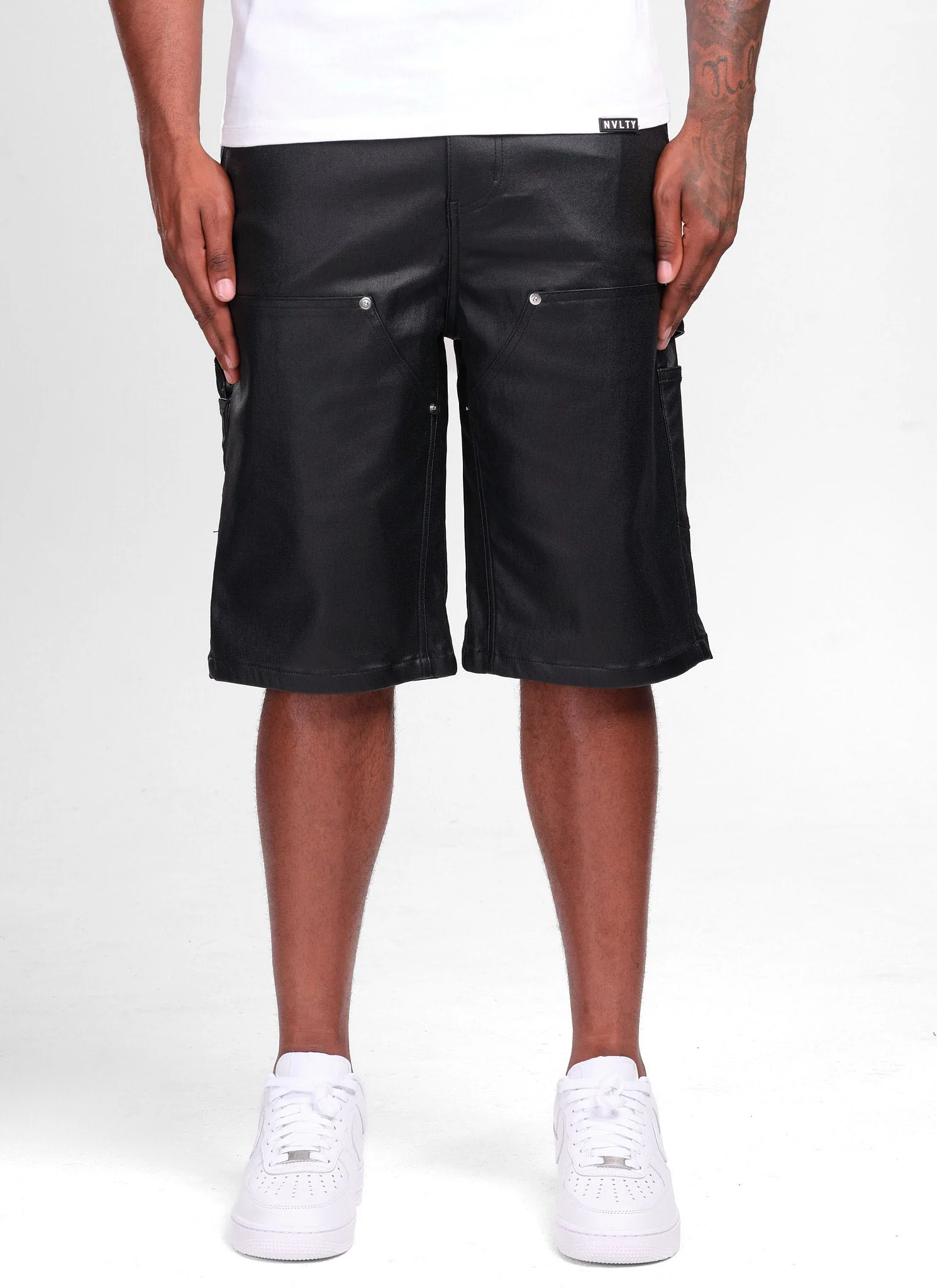 Vintage Carpenter Wax Shorts - Black