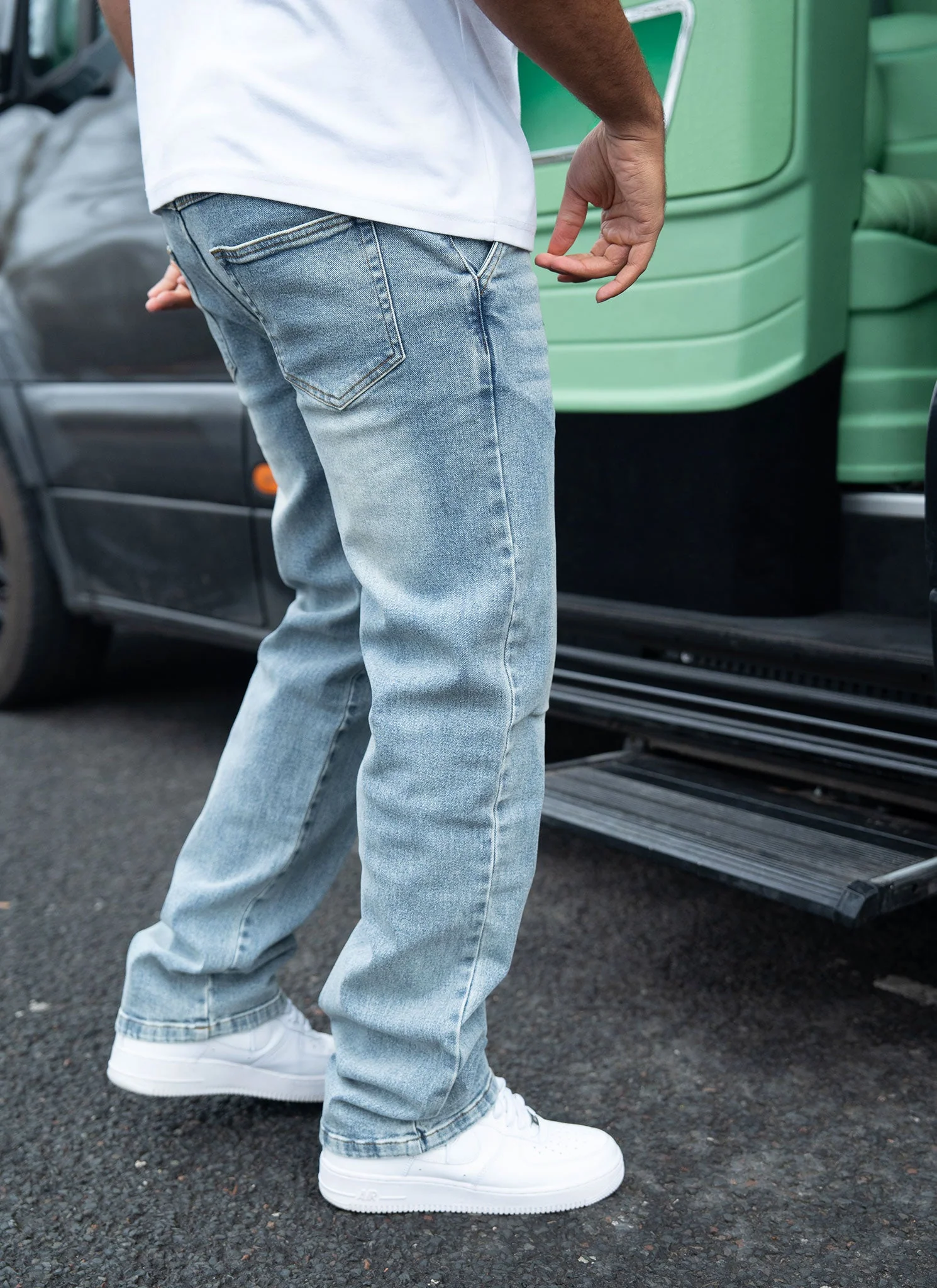Vintage Everyday Jeans - Blue - Image 7