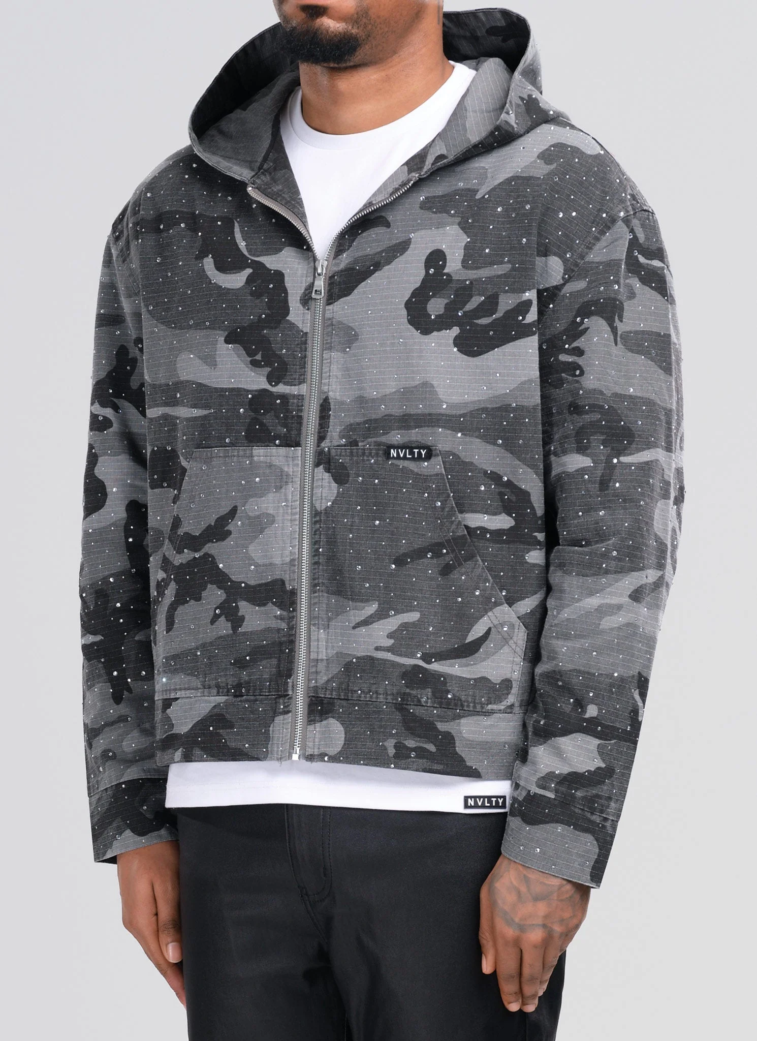 Vintage Flooded VVS Jacket - Black Camo - Image 3