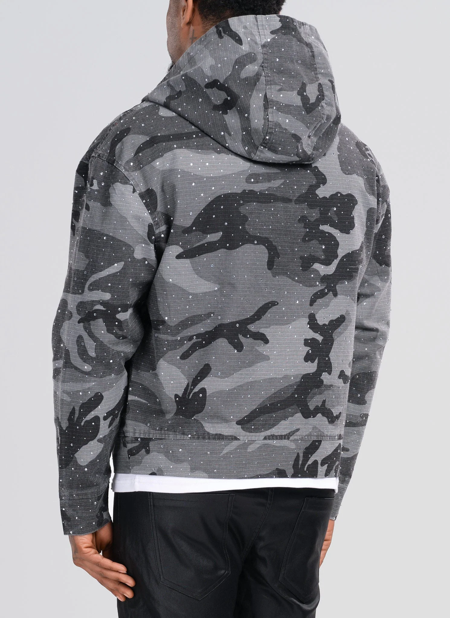 Vintage Flooded VVS Jacket - Black Camo - Image 5