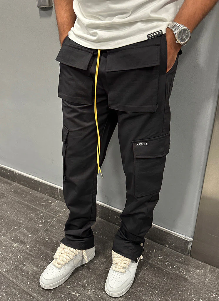 Vintage Snapper Cargos - Black - Image 3
